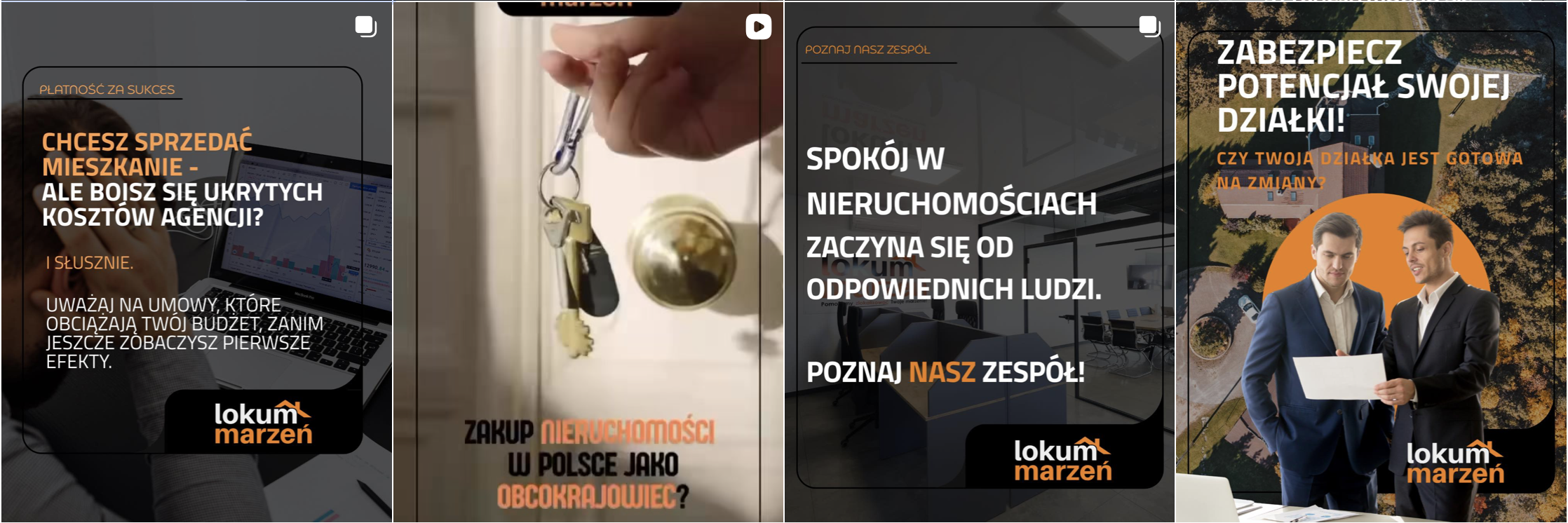 Reklama dla biura nieruchomości, social media Reklama dla biura nieruchomości, social media